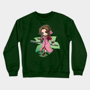 Aerith Gainsborough Chibi Crewneck Sweatshirt